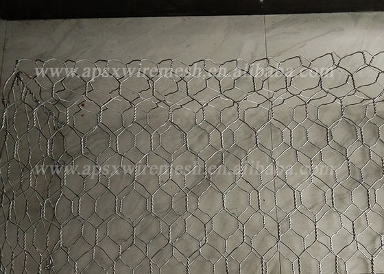 Bau galvanisierte schwer Gabions-Wand-Käfige verdoppelt verdrehtes sechseckiges