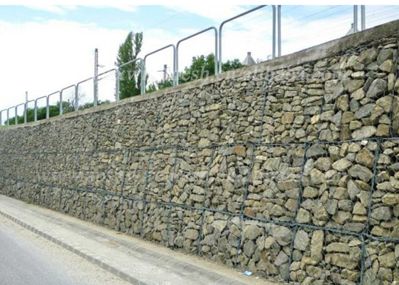 In hohem Grade des nicht rostenden Stahls Bescheinigung Gabions-Kasten-ISO9001