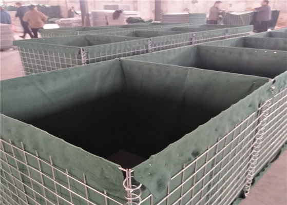 Defensive Sperre Sand-Wand Hesco HDG 3 - 5mm Drahtdurchmesser-Militärschutz