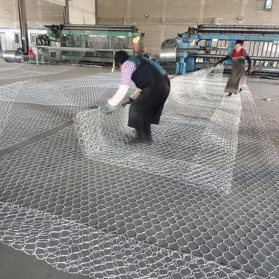 275g verdrehte sich Zink beschichteter Draht Mesh Gabion Box Hexagonal Double