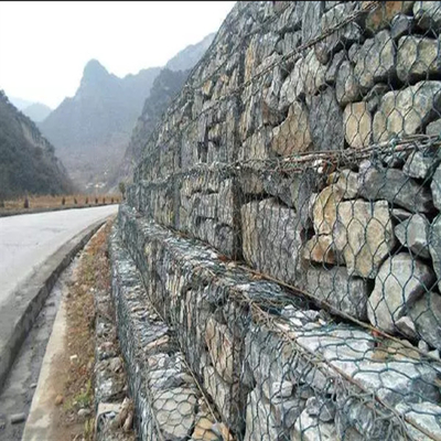 3*1*1m Stahl-Gabion Korb-heißer galvanisierter Draht Mesh For River Regulation