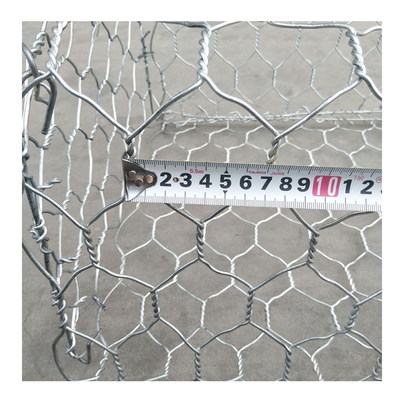 4x1x1m Metall-Gabions-Korb-heißer eingetauchter galvanisierter Maschendraht
